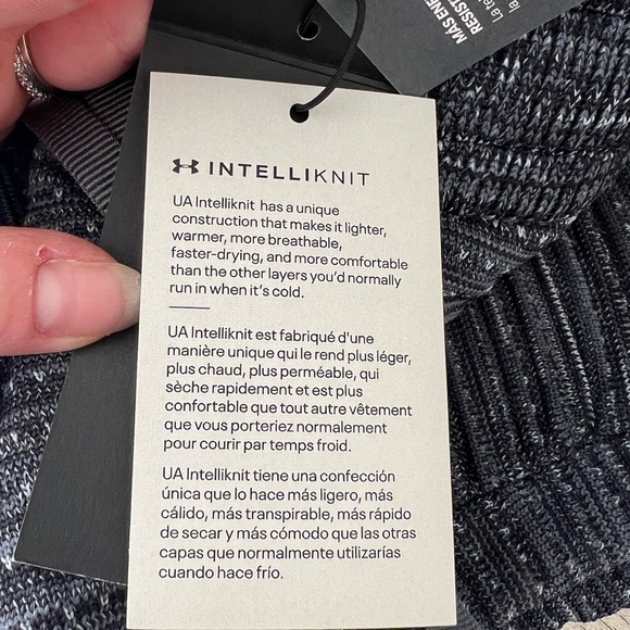 NEW‎ Under Armour | Rush Intelliknit Gray Pants Sz L - Picture 7 of 15